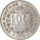 Monnaie, West African States, 100 Francs, 1974, TTB+, Nickel, KM:4 - Costa D'Avorio