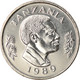 Monnaie, Tanzania, 50 Senti, 1989, British Royal Mint, SPL, Nickel Clad Steel - Tanzanie