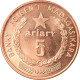 Monnaie, Madagascar, 5 Ariary, 1996, SUP, Copper Plated Steel, KM:23 - Madagaskar