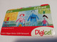 ARUBA PREPAID CARD   FLEX CARD DIGICEL AFL 25,-    18/12/2009    Fine Used Card  **4118** - Aruba