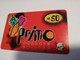 ARUBA PREPAID CARD SETAR/GSM PRIMO AFL 50,-     Fine Used Card  **4128** - Aruba