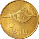 Monnaie, Vanuatu, 5 Vatu, 1999, British Royal Mint, TTB+, Nickel-brass, KM:5 - Vanuatu