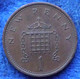 UK - 1 New Penny 1977 KM# 915 Elizabeth II Decimal Coinage - Edelweiss Coins - Otros & Sin Clasificación