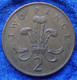 UK - 2 Pence 1989 KM#936 Elizabeth II Decimal Coinage (1971)  - Edelweiss Coins - Andere & Zonder Classificatie