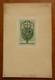 Ex-libris Héraldique Illustré XIXème  - Italie - REALE DI MONZA - Roi D'Italie - Bookplates