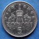 UK - 5 Pence 2005 KM#988 Elizabeth II Decimal Coinage (1971) - Edelweiss Coins - Other & Unclassified