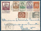 Belgique Lettre "Le Havre Special" N°108, 109, 110, 113, 115, 116, 117(2 Fr !) 123, 124, 125, 121, 122(5FR !), RR Calves - 1915-1920 Albert I.