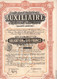 Obligation De 500 Frcs Au Porteur - Compagnie Générale Auxiliaire D'Entreprises Electriques S.A. - Bruxelles 1909. - Elettricità & Gas