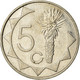 Monnaie, Namibia, 5 Cents, 1993, Vantaa, TTB, Nickel Plated Steel, KM:1 - Namibia