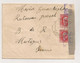 DE MONGAT TIANA BARCELONA A MARTIGUES FRANCE / CENSURE  C1828 - Republicans Censor Marks