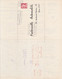 Enveloppe Lettre Muller 25 Fr. Rouge La Fraternelle Automobile - Overprinted Covers (before 1995)