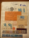 Delcampe - Israele: Accumulo Storia Postale E Documentazione (m198) - 49 Pics - Collections, Lots & Series