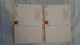 TWEE POSTKAARTJES ALFA ROMEO 147  French - Auto/moto