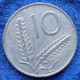 ITALY - 10 Lire 1955 R KM# 93 Republic Lira Coinage (1946-2001) - Edelweiss Coins - Other & Unclassified