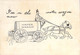 Anti Drinking Temperance Movement I'm On The Water-wagon Now Carte Anti Alcoolique Americaine 1906 - Autres & Non Classés