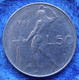 ITALY - 50 Lire 1965 R "Vulcan" KM#95.1 Republic (1946-2001) - Edelweiss Coins - Autres & Non Classés