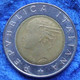 ITALY - 500 Lire 1992 R Piazza Del Quirinale KM# 111 Bi-metallic - Edelweiss Coins - Otros & Sin Clasificación
