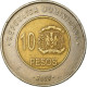 Monnaie, Dominican Republic, 10 Pesos, 2007, TTB, Bi-Metallic, KM:106 - Dominikanische Rep.