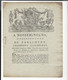 Bretagne 4 Imprimés  ( 3 : 1754  ,1758, 1759 - 1 : 1786  ) Rennes -Parlement - Etats - Posters