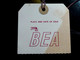 TICKET BAGAGE : BRITISH AIRWAYS _ IDENTIFICATION _ TO PARIS _ VOL BE 327 - Baggage Labels & Tags