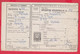 110K85 / Form 304-a Receipt Credit Declaration For Valuable Shipment 2 St. Stationery Dryanovo - Varbanovo 1970 Bulgaria - Otros & Sin Clasificación