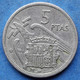 SPAIN - 5 Pesetas 1957 *68 KM# 786 F. Franco (1936-1975) - Edelweiss Coins - Autres & Non Classés