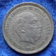 SPAIN - 5 Pesetas 1957 *73 KM# 786 F. Franco (1936-1975) - Edelweiss Coins - Other & Unclassified