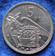 SPAIN - 5 Pesetas 1957 *74 KM# 786 F. Franco (1936-1975) - Edelweiss Coins . - Altri & Non Classificati