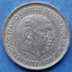 SPAIN - 25 Pesetas 1957 *66 KM# 787 F. Franco (1936-1975) - Edelweiss Coins - Altri & Non Classificati