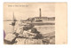 CPA Précurseur  Egypte PORT SAÏD Entrée Et Phare De Port Saïd Bateaux Bâtiments Phare 1903  Peu Commune - Port Said