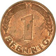 Monnaie, République Fédérale Allemande, Pfennig, 1972, Stuttgart, TTB, Copper - 1 Pfennig