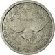 Monnaie, Nouvelle-Calédonie, Franc, 1977, Paris, TTB, Aluminium, KM:10 - Nouvelle-Calédonie
