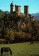 5164 Carte Postale FOIX  Le Château Fort  Des Comtes De Foix,   Chevaux De Mérens Au Pâturage           09 Ariège - Foix