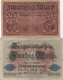 Delcampe - Série De 10 Billets De Darlehenskaffenschein : 1-1-2-2-2-5-5-20-20-50 Mark 1914-1920 - Sammlungen