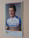 GINO VAN HOOYDONCK ( BUCKLER Cycling Team ) Publi Folder Reclame ( Bucker Beer ) ! - Cyclisme