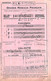 Itre De Transport Ticket INDIVIDUEL TRAIN  P L M Chemins De Fer  RETOUR PARIS PIERRELATTE - Europa