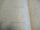 Delcampe - Cahier D'Ecole Ancien De Physique-Chimie/Avec Devoirs Corrigés Annotés Encre Rouge, Insérés/Marie DERVELOY/1889   CAH308 - Sonstige & Ohne Zuordnung