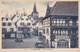 CARTE POSTALE ORIGINALE ANCIENNE COULEUR : TURCKHEIM LA PLACE TURENNE VOITURES ANIMEE HAUT RHIN (68) - Turckheim