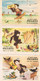 LOT De 15 Images Chromos Publicitaires - Le Petit Ours PHILBEE - Pain D'Epices - Série Sports - Altri & Non Classificati