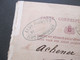 Belgien 1879 Ganzsache P 10 ?! Mit Zusatzfrankatur Leon Pasquier Bruxelles Nach Rhode... - Cartes Postales 1871-1909