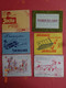 LOT 13 BUVARDS BLOTTING PAPER PERSONNAGES CÉLÈBRES MÉDECINE LEROY BATA TONIMALT IMA JOCKO B 12 OMNIGOUACHE SÉCURITÉ - Collections, Lots & Series