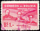 Bolivia 1953 ** CEFIBOL 601a. Revolucion Del 52. "Lunar" En La Mejilla De Paz Estenssoro. - Bolivie