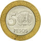 Monnaie, Dominican Republic, 5 Pesos, 2002, TB+, Bi-Metallic, KM:89 - Dominikanische Rep.