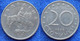 BULGARIA - 20 Stotinki 1999 KM# 241 Reform Coinage (1999) - Edelweiss Coins - Bulgarie