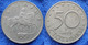 BULGARIA - 50 Stotinki 1999 KM# 242 Reform Coinage (1999) - Edelweiss Coins - Bulgarie