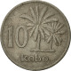 Monnaie, Nigéria, Elizabeth II, 10 Kobo, 1974, TTB, Copper-nickel, KM:10.1 - Nigeria