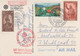 AK Everest Lhotse Expedition 1972 Gerhard Lenser Himalaya Himalayas Nepal Unterschrift Signature Stempel Briefmarke - Népal