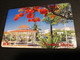 NOUVELLE CALEDONIA  CHIP CARD 25  UNITS  KIOSQUE A MUSIC AND FLOWERS IN TREE       ** 4195 ** - Neukaledonien