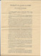 1911 PARIS - SERVICE DE LA VOIE - SECURITE DES OUVRIERS SUR LES CHANTIERS ET EXTRAIT MINUTES DU GREFFE - PLM - Eisenbahnverkehr