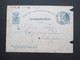 Luxemburg 1878 Ganzsache P 19 Stempel Luxemburg Corrrespondenz Karte Starke Gebrauchsspuren!!! - Enteros Postales